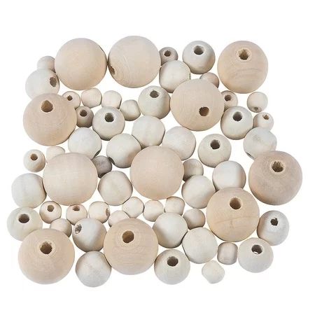 Mega Wood Bead Assortment (280Pc) - Craft Supplies - 280 Pieces | Walmart (US)