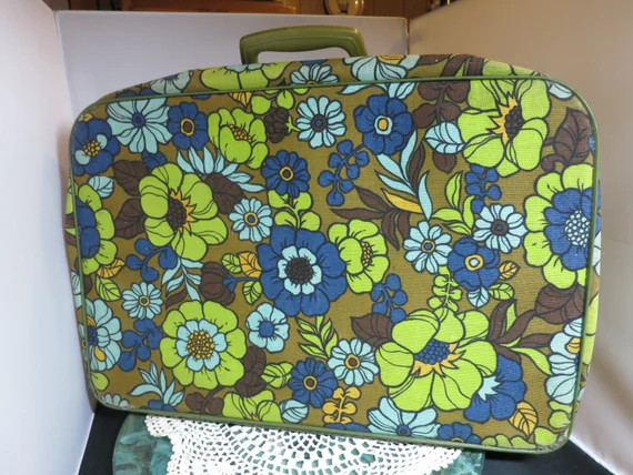 Bantam Travelware Suitcase Flower Power Peter's Bag Corp. | Etsy | Etsy (US)