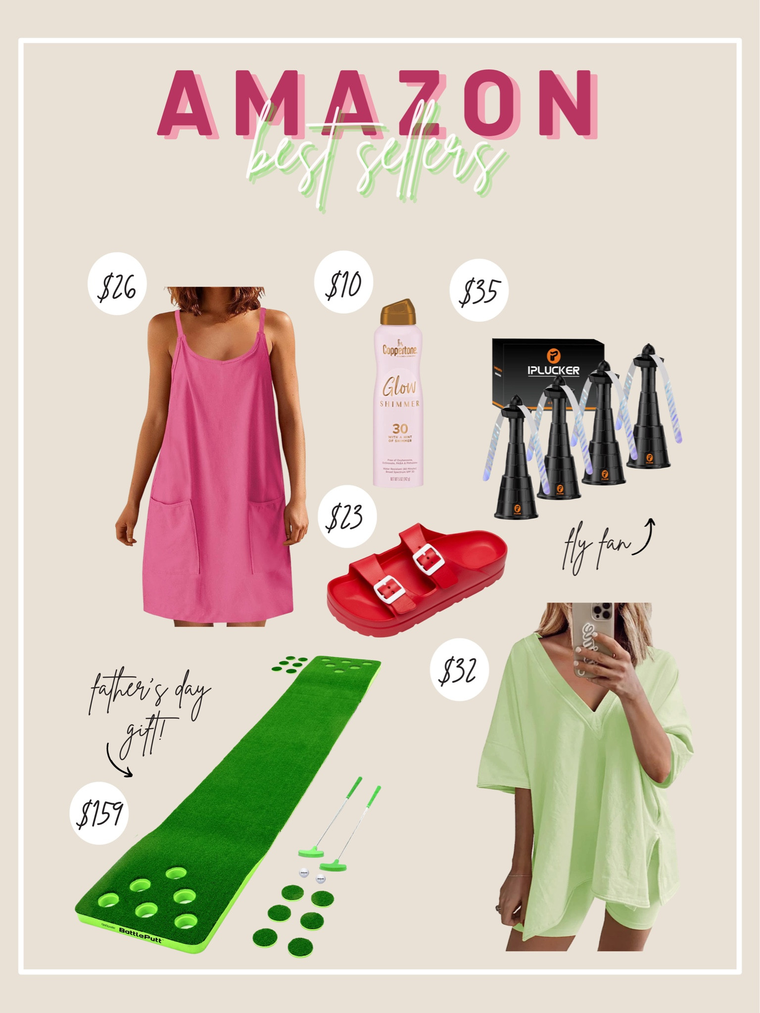 Things we have been loving from Amazon!

Amazon fashion, last minute Father’s Day gifts, affordable fashion, Amazon fashion finds, Amazon summer fashion, Amazon match hung set, shoes from Amazon, sun are favorites 

#LTKunder100 #LTKstyletip #LTKFind