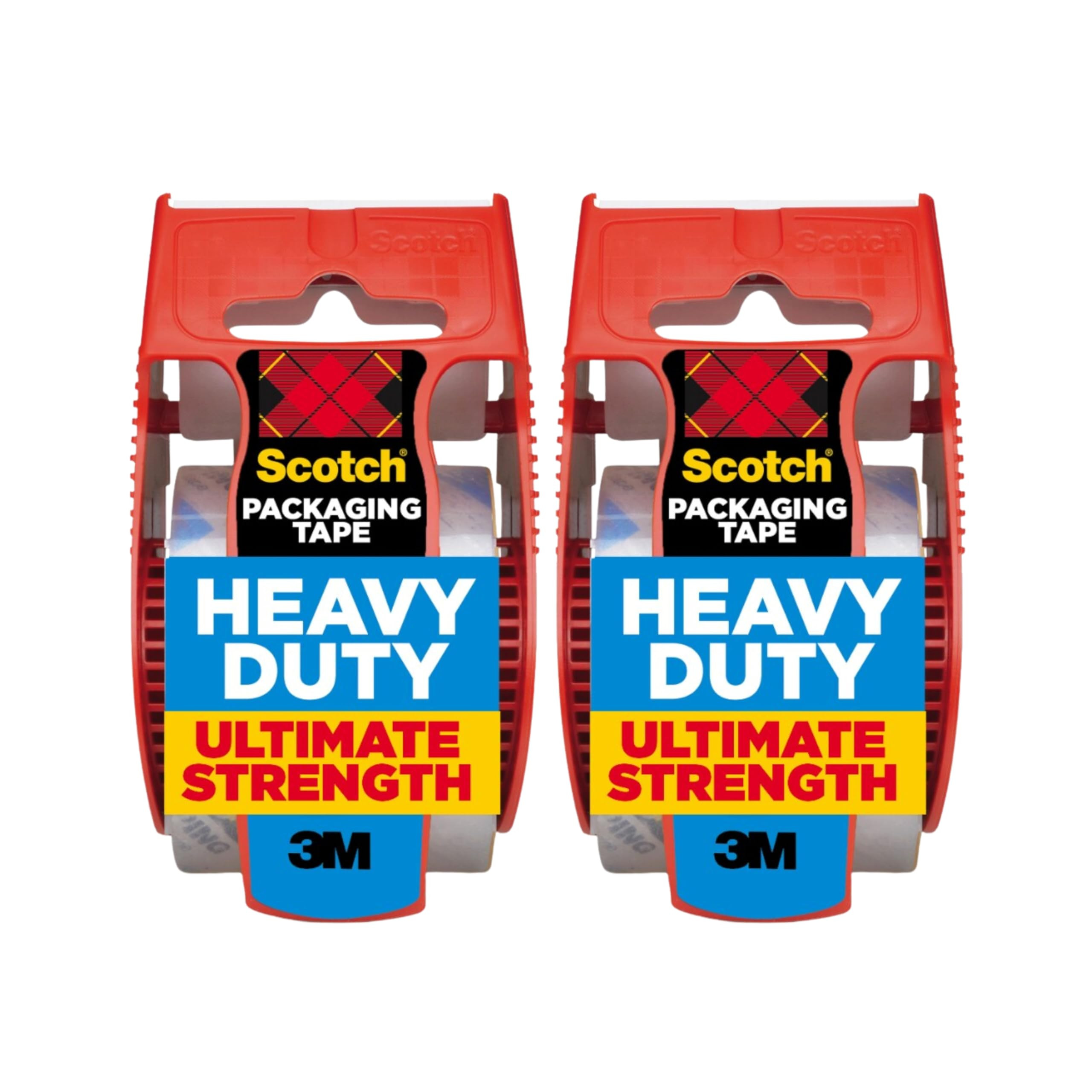Scotch Heavy Duty Packaging Tape, 2 Inches x 800 Inches, Clear - 2 Count | Amazon (US)