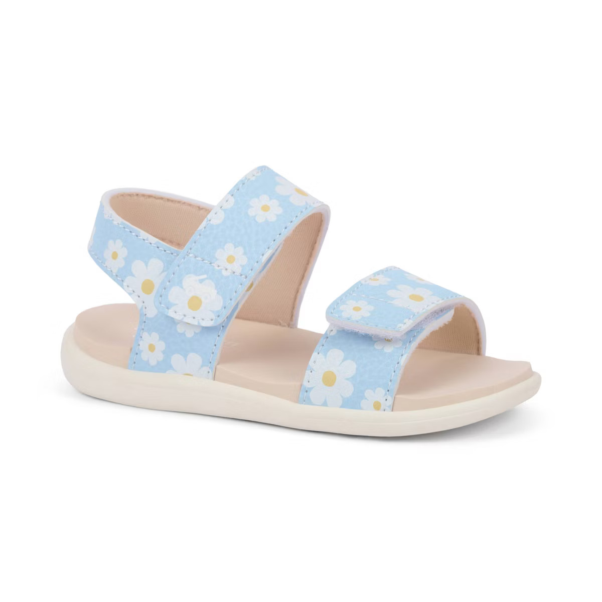 See Kai Run Basics Toddler Jaylen Sandals - Blue 5T: Machine Washable, Hook & Loop Closure, Flora... | Target