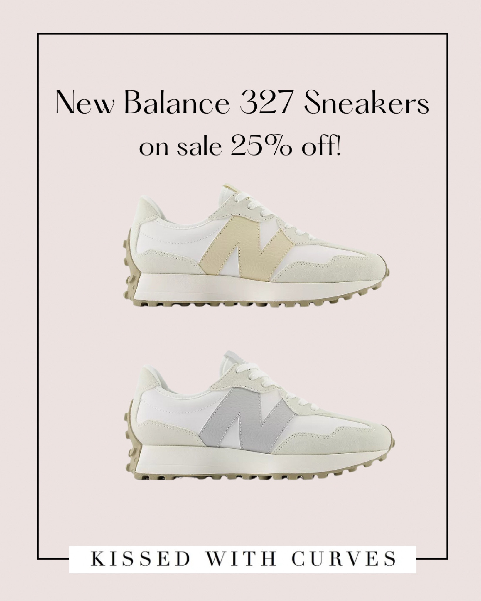 New Balance 327 sneakers on sale 25% off in these neutral color combos! Great everyday casual sneakers. True to size. Great holiday gift idea! 


#LTKCyberWeek #LTKShoeCrush #LTKGiftGuide