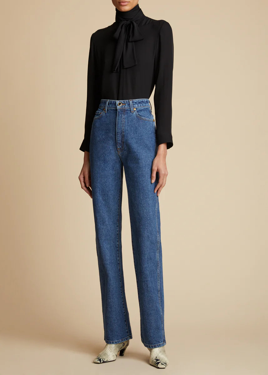 The Danielle Stretch Jean in Montgomery | Khaite