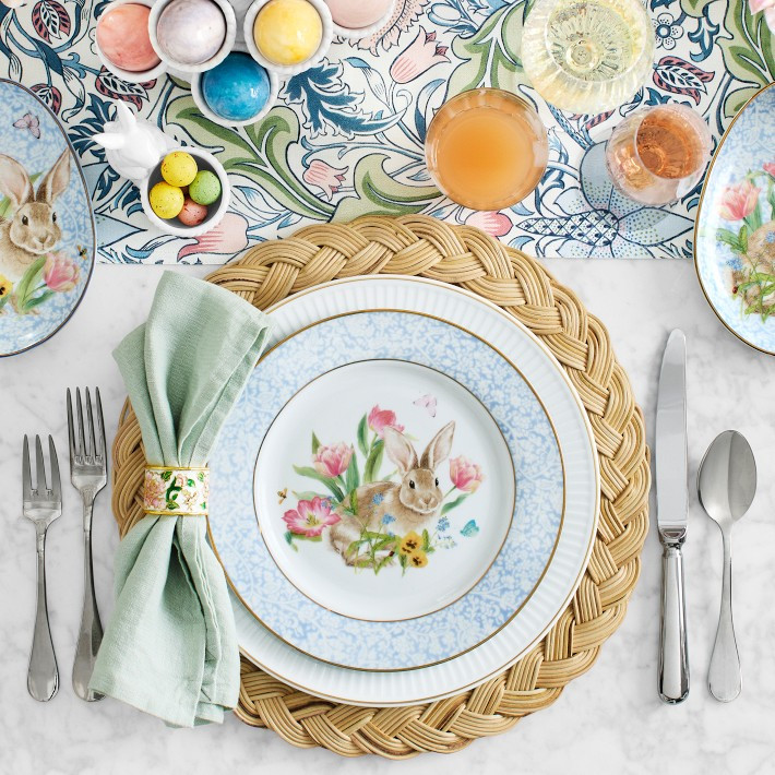 Garden Flowers Salad Plates, Set of 4 | Williams-Sonoma