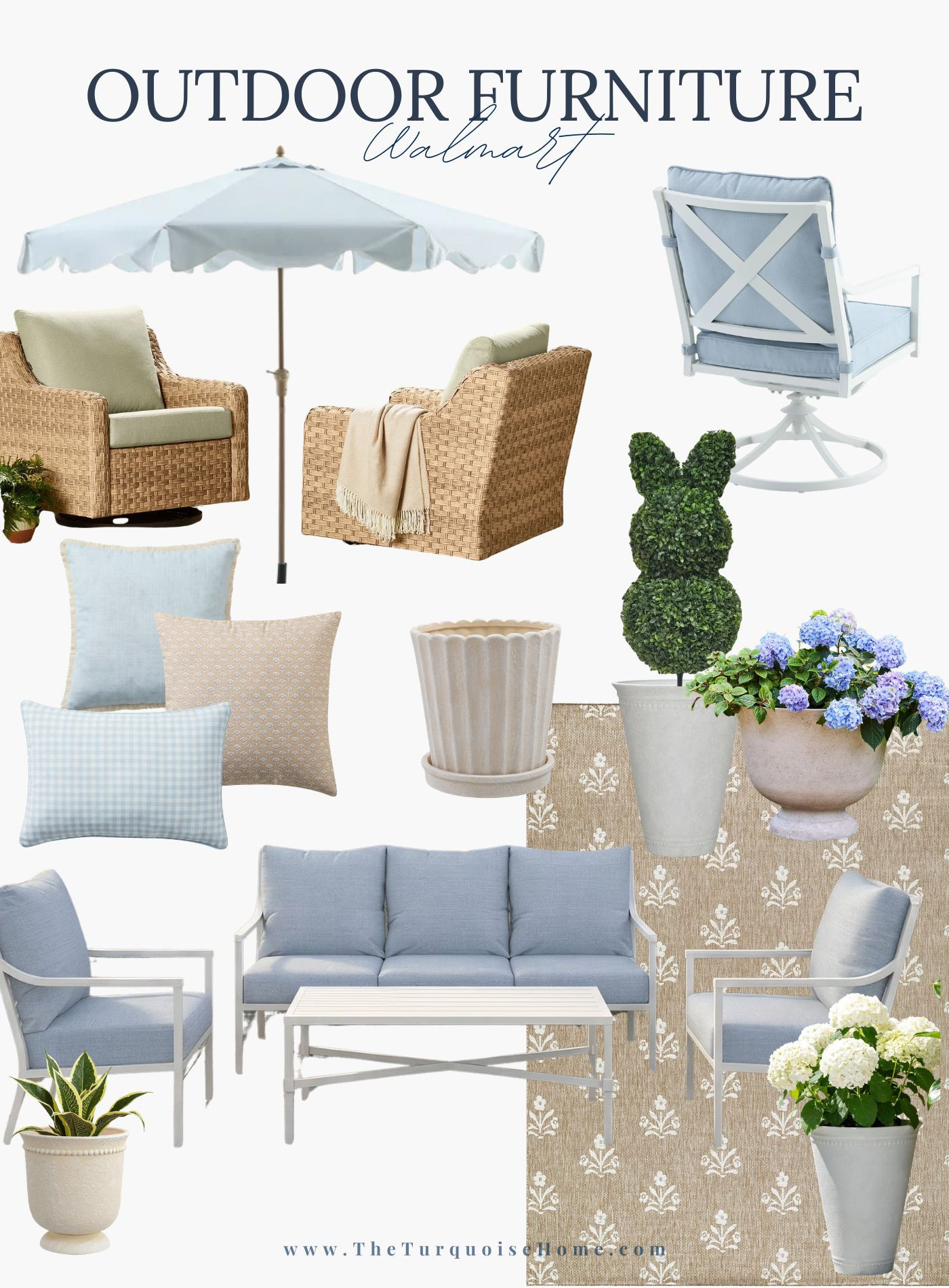 Grab these gorgeous outdoor patio furniture pieces, outdoor planters, outdoor pillows, umbrellas and more for great prices! 

 #LTKHome