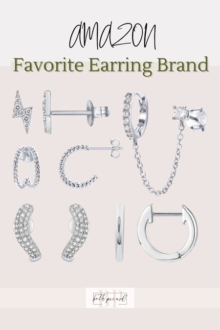 Amazon Favorite Jewelry Brand- earring stack 

#LTKstyletip #LTKGiftGuide #LTKsalealert