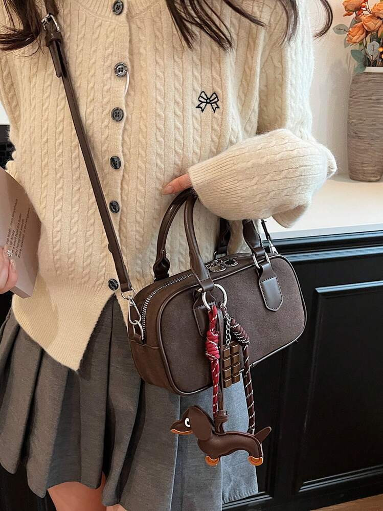 Color: Coffee Brown | SHEIN