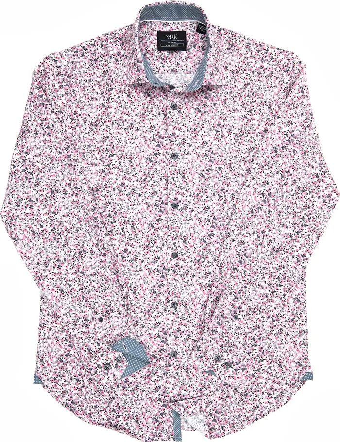 W.R.K Slim Fit Floral Print Performance Dress Shirt | Nordstrom | Nordstrom