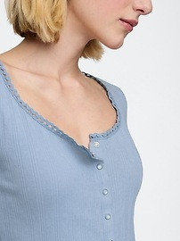Cropped Pointelle Cardigan | Gap (US)