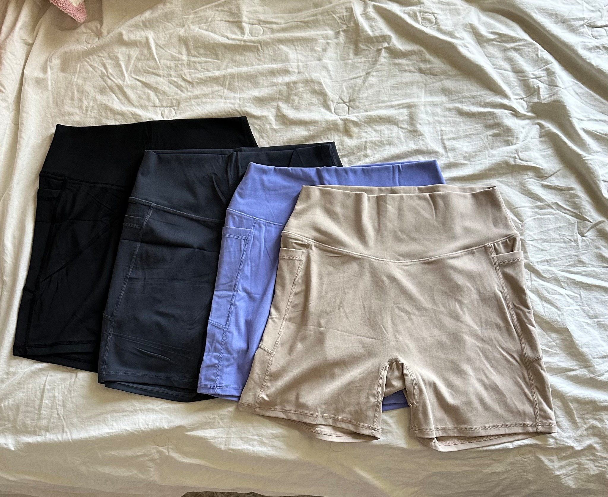 Stocking up on my bike shorts for the summer now while they’re on deal . Sunzelle is my go to brand 🫶🏻 they have pockets on both sides no front seam, and the most flattering booty poppin feature that I swear by🔥🔥🔥 

#LTKMidsize #LTKfitnessgoals #LTKActive