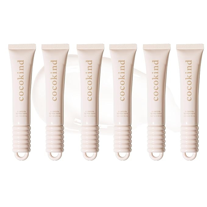 Cocokind Ceramide Lip Blur Balm, Be Real - Clear Hydrating Lip Balm with Ceramides & Peptides, Ma... | Amazon (US)