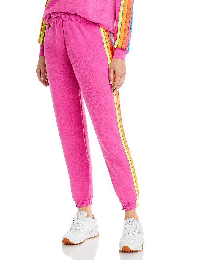 Aviator Nation Rainbow Stripe Sweatpants - 150th Anniversary Exclusive Back to Results -  Women -... | Bloomingdale's (US)