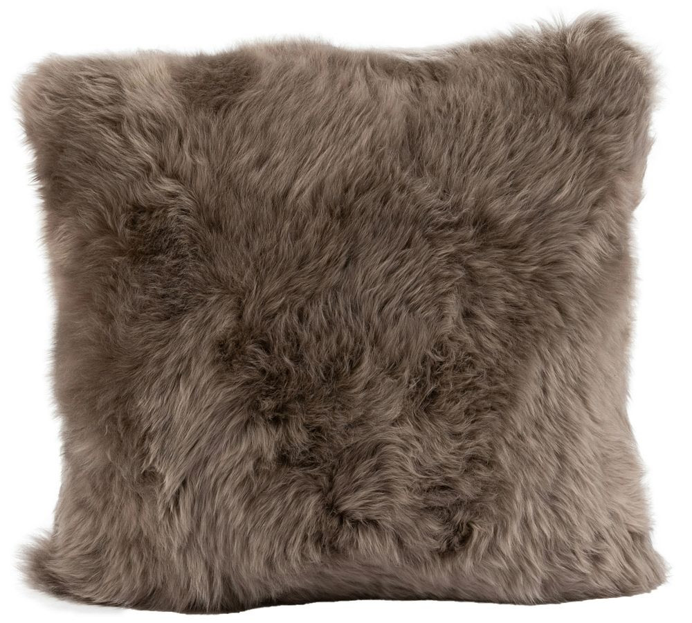 Liya Longwool Sheepskin Pillow | Pottery Barn (US)