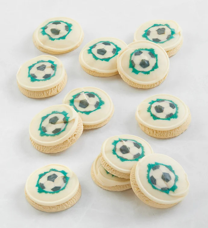 Soccer Cookie Gift Box by Cheryl's Cookies | Cheryl's