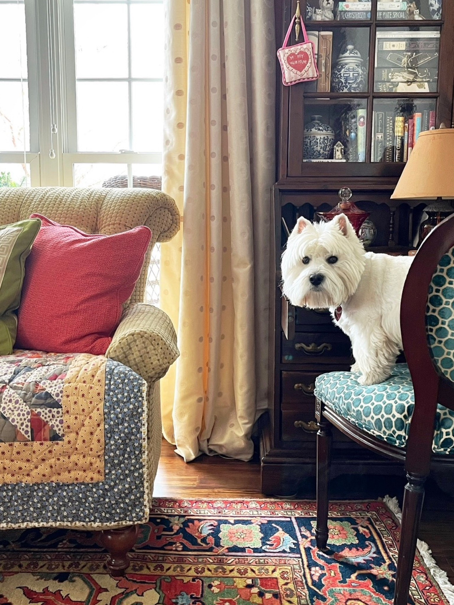 Several requests for quilt ideas that you can use on your sofa - I love finding vintage quilts for this, folded up you can easily hide some imperfections. But if you love a scalloped edge, it can be easier to source a new quilt. A pattern can add a lot of fun color while a solid can blend into the furniture more. If you’re using it for a pet, one thing to consider is how the color of the dog hair might be hidden by the color or pattern or not.. you can often use a smaller quilt for these purposes which can help it be cost effective. A throw or lap size can work to cover just a cushion or two. Also consider block print quilts, a reversible pattern can give you two options for one price. Rounded up some thst captured my eye! 

#LTKdayinmylife #LTKHome #LTKSeasonal