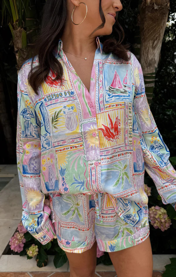 Early Riser PJ Set ~ Soleil Silky | Show Me Your Mumu