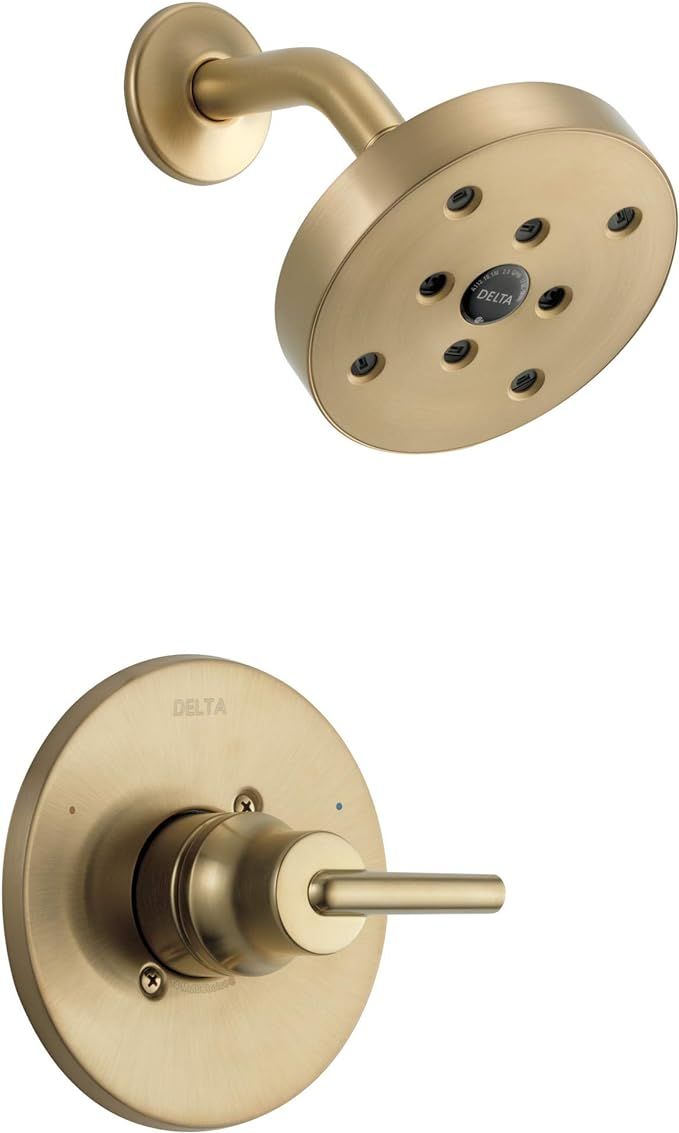 Delta Faucet Trinsic 14 Series Single-Function Shower Faucet Set, Single-Spray H2Okinetic Shower ... | Amazon (US)