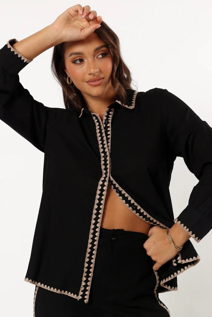 Calyse Top - Black | Petal & Pup (US)