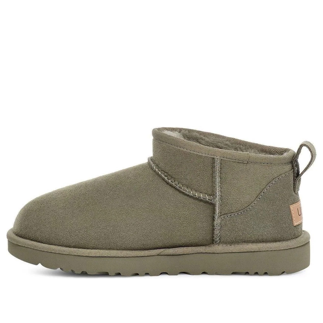 (WMNS) UGG Classic Ultra Mini Boot 'Moss Green' | KICKS CREW