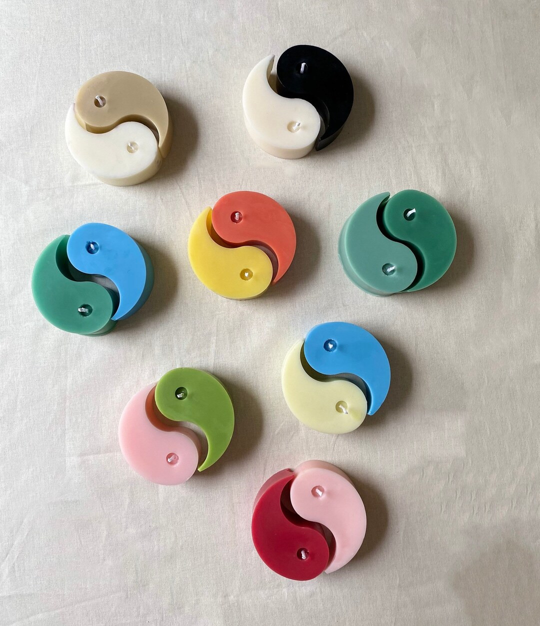 Yin Yang Shaped Candle/ Yin Yang Candle/ Decorative Candle /candle Gift/ Fun Candle - Etsy | Etsy (US)