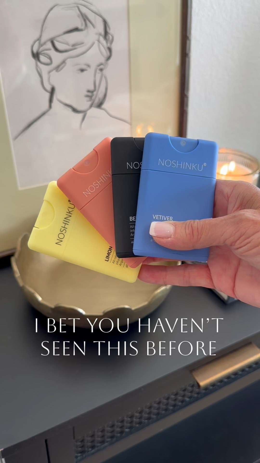 Noshinku Bergamot Pocket Hand Organic Antibacterial Sanitizing Mist with Moisturizing Oils | FDA Registered | 70% Sugarcane Derived Alcohol


#LTKHome #LTKFindsUnder50 #LTKFamily