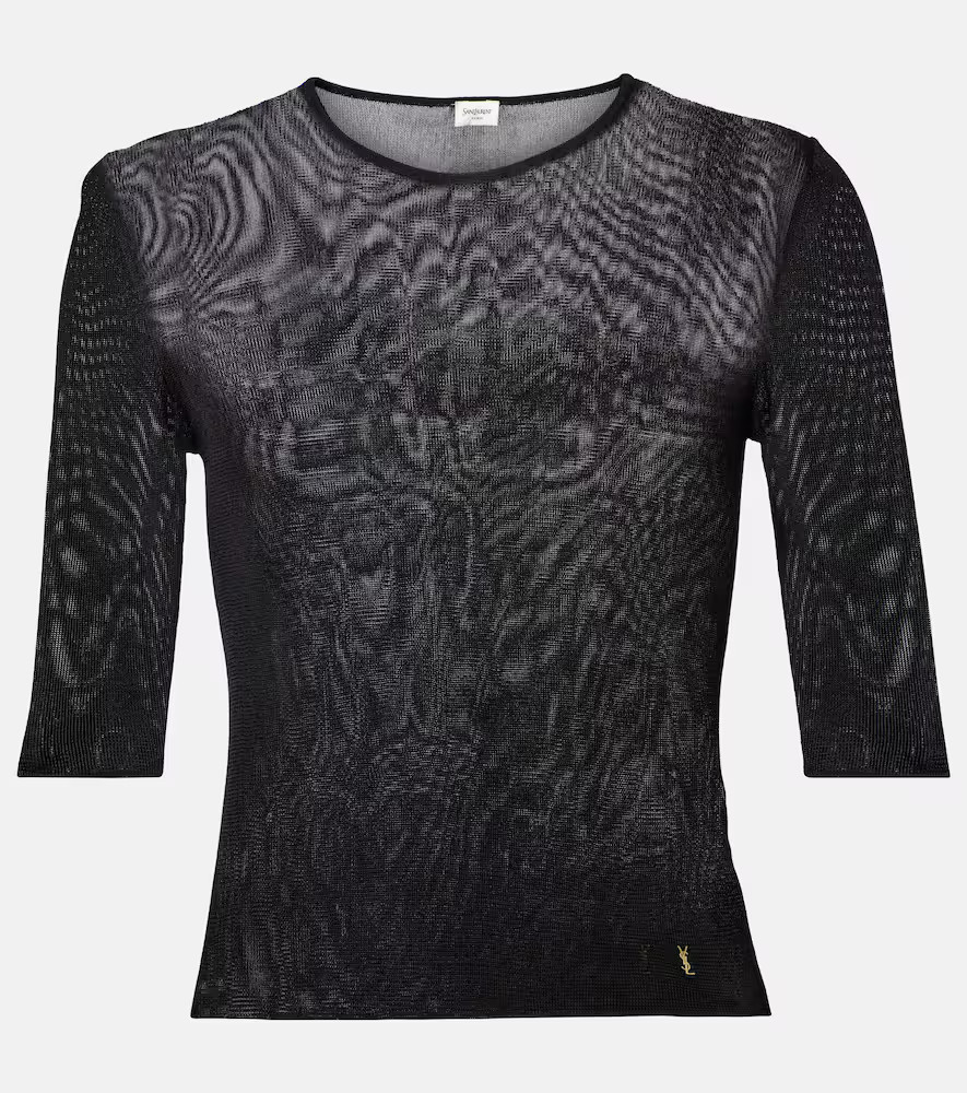 Saint Laurent Knitted top | Mytheresa (US/CA)