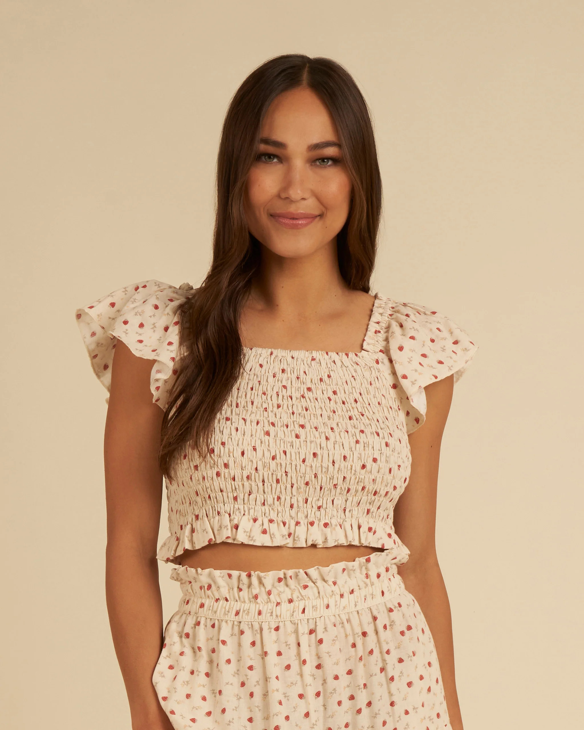 Zayla Top | Strawberry Fields | Rylee + Cru