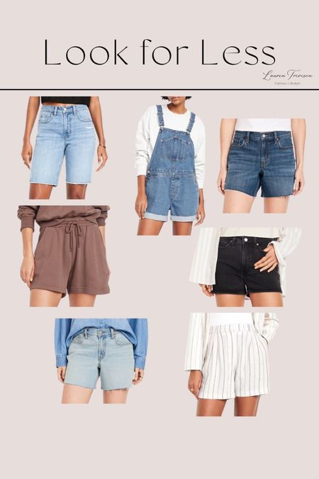 Denim shorts for summer! Featuring mid rise and high rise jean shorts 

#LTKSeasonal #LTKFindsUnder50 #LTKSaleAlert