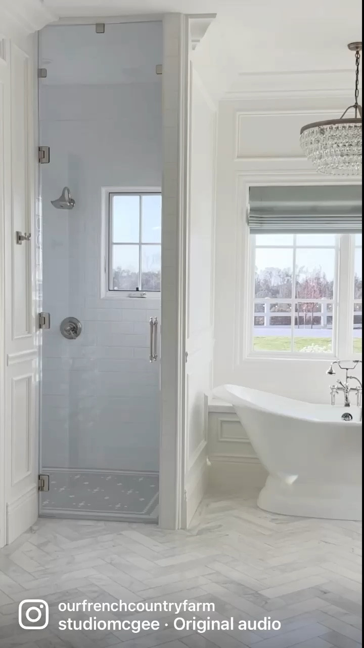 Primary bathroom shower and bath!  

#LTKhome