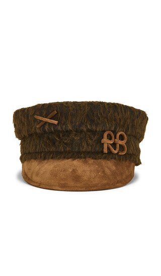 Ruslan Baginskiy Baker Boy Cap in Brown. - size S | Revolve Clothing (Global)