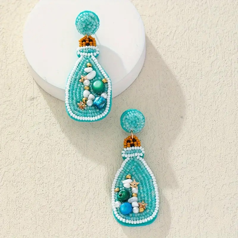 Handmade Dangle Earrings Dainty Starfish Design Made Tiny - Temu Canada | Temu Affiliate Program