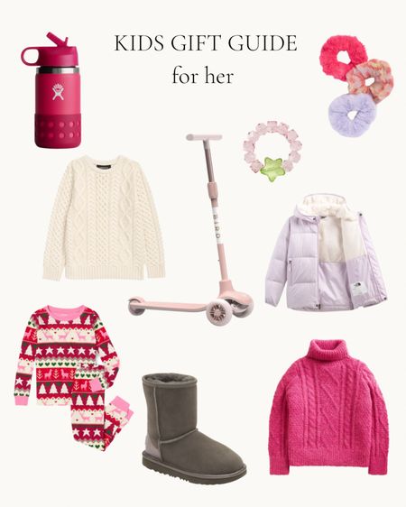 Little girls Christmas gift guide. Christmas gift for kids. Kids gifts. Toddler girl clothes. Toddler girl gifts. Christmas pajamas for kids. 

#LTKkids #LTKHoliday #LTKSeasonal