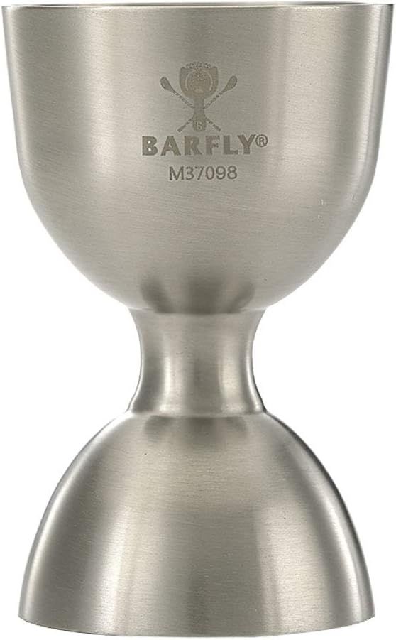 Barfly M37098 Heavy-Duty Straight Rim Bell Jigger, 25 ml x 50 ml, Stainless Steel | Amazon (US)