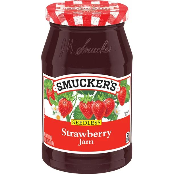 Smucker's Seedless Strawberry Jam, 18 Ounces | Walmart (US)
