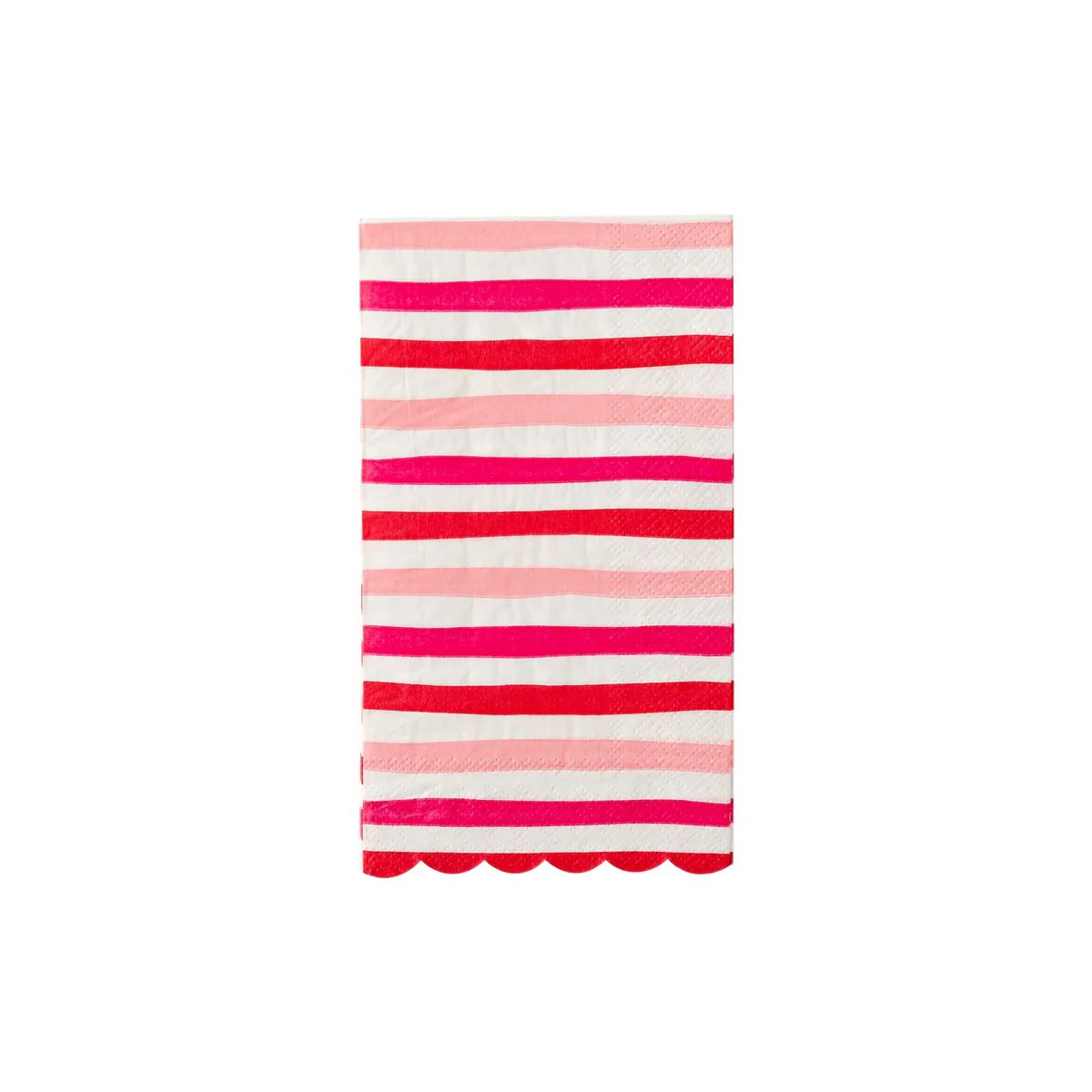 Red & Pink Stripe Guest Towels | Ellie and Piper