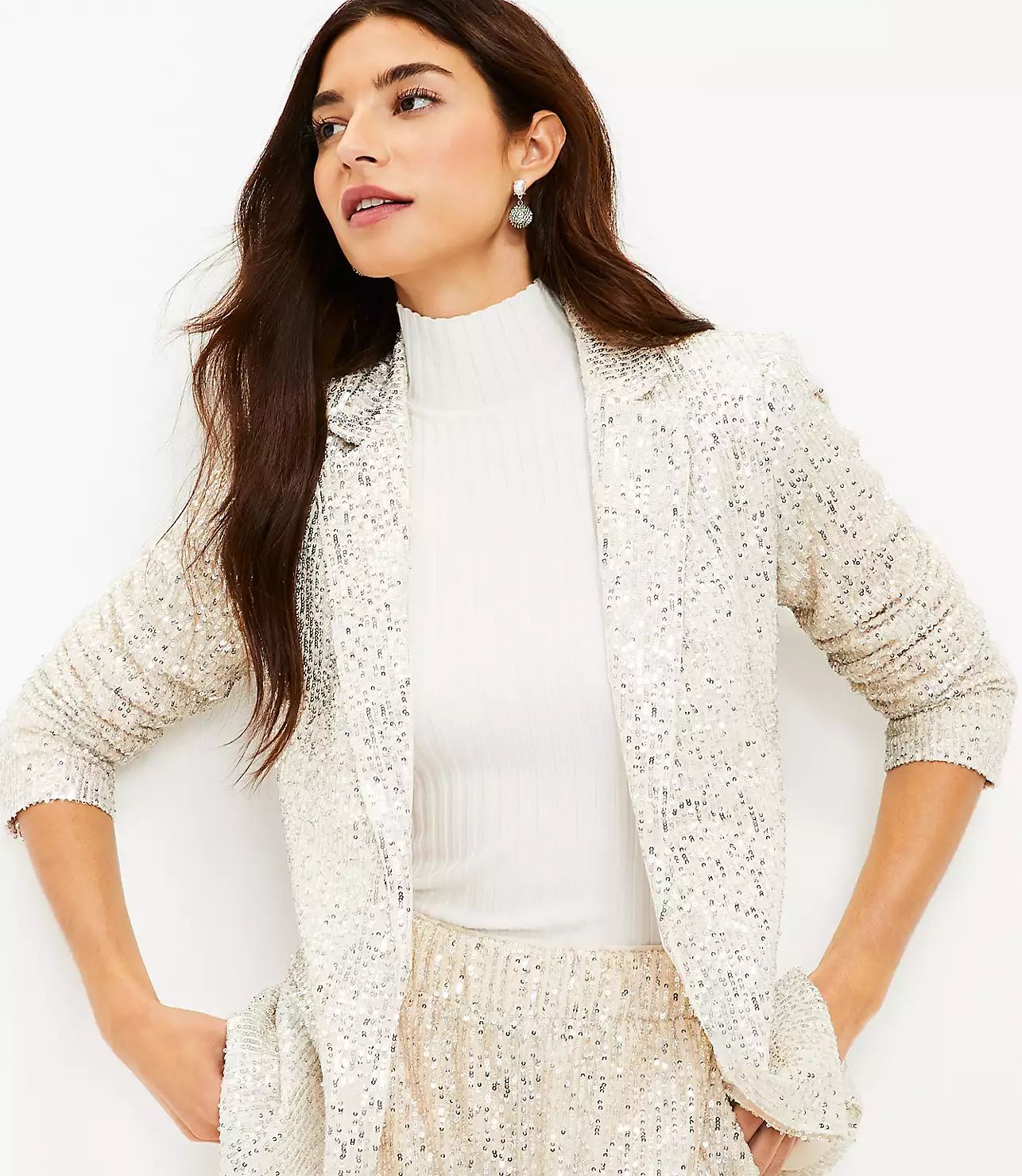 Sequin Blazer | LOFT