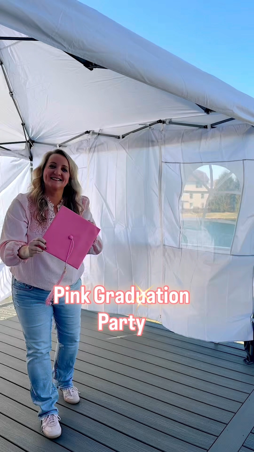 Pink Graduation Party 💗🎓
Graduation parties don’t have to be boring… so we’re going pink for this one.  

I found the cutest decorations from @orientaltrading.  I mixed bright pink, rose gold, lace, pearls, and fresh florals to give everything a soft but fun look. We added a lace cake table, a matching gift table, a full tablescape with place settings, and a balloon backdrop for photos.

Everything feels girly, a little glam, and perfect for celebrating a graduate. Honestly… this might be one of my favorite party setups yet.