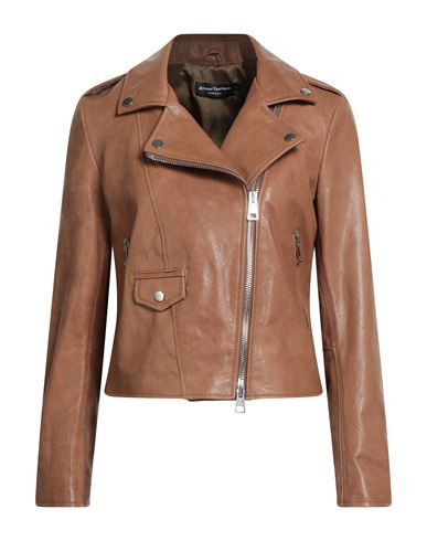 Street Leathers Woman Jacket Tan Size XS Leather | YOOX (US)