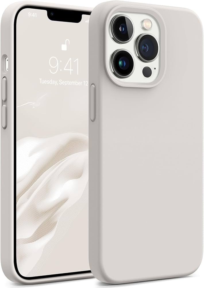 AOTESIER iPhone 13 Pro Phone Case,[Military Shockproof Protection] Liquid Silicone Case with [Sof... | Amazon (US)