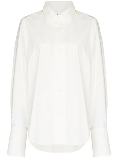 The Oversized poplin shirt | Farfetch (US)