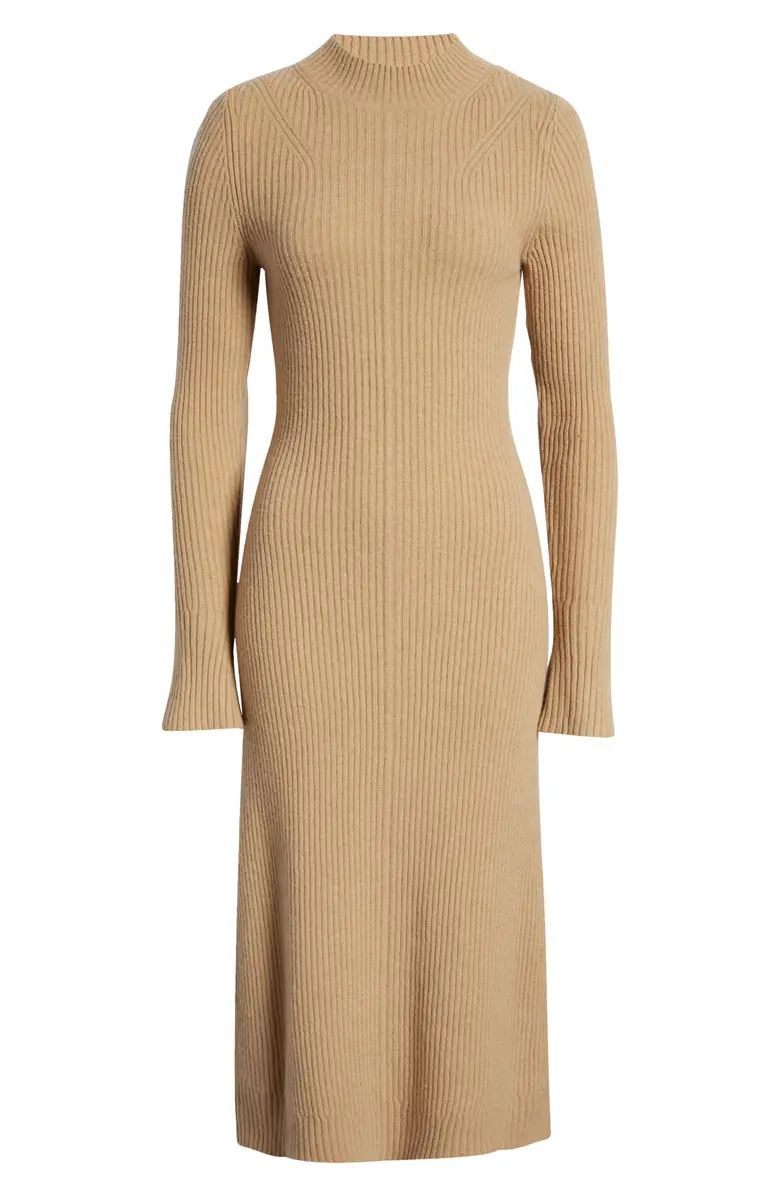 Long Sleeve Wool Blend Sweater Dress | Nordstrom
