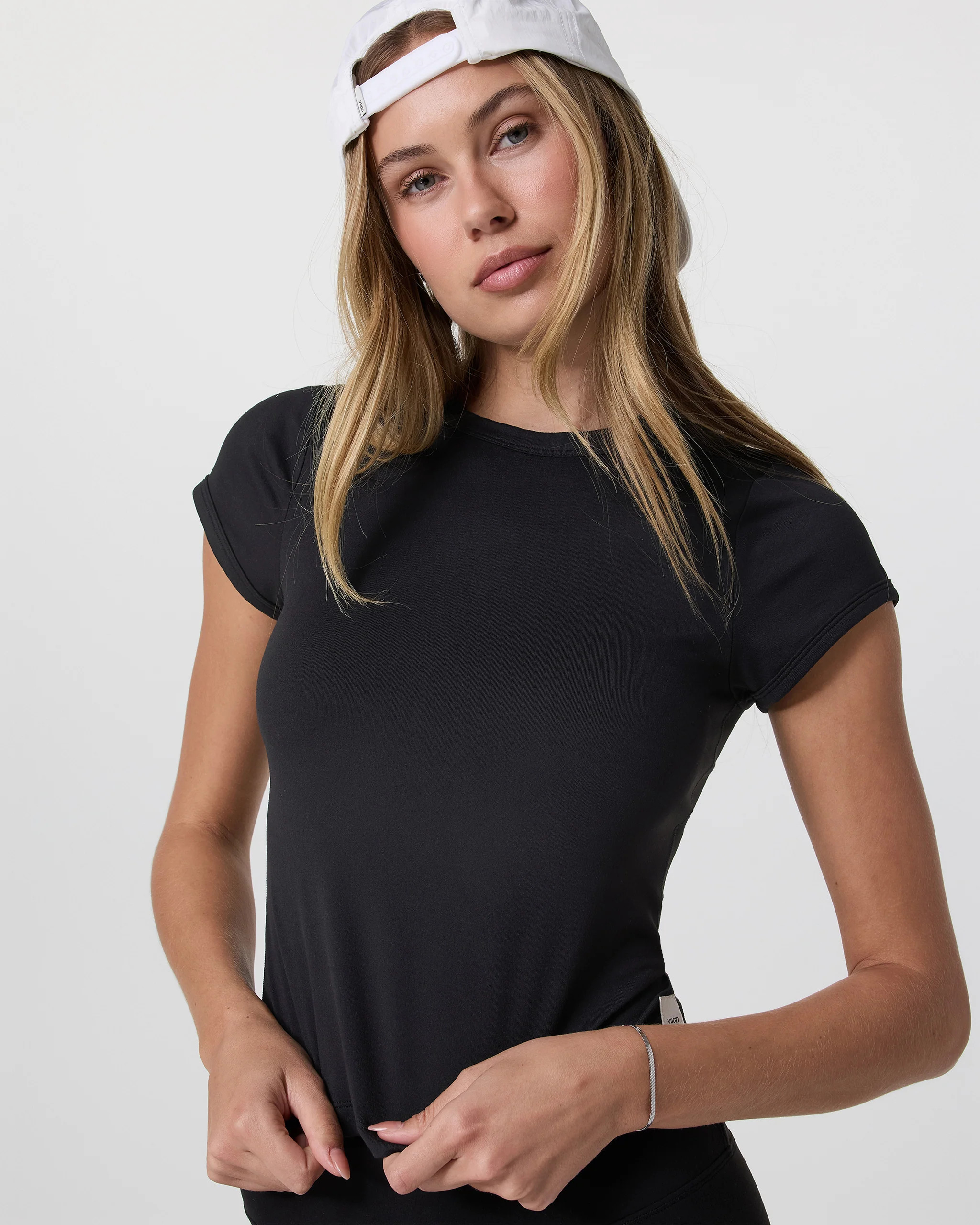 Halo Baby Tee | Solid Black | Vuori | Vuori Clothing (US & Canada)