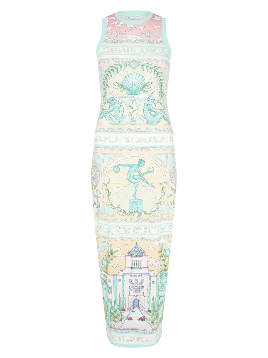 Vase Printed Midi-Dress | Saks Fifth Avenue