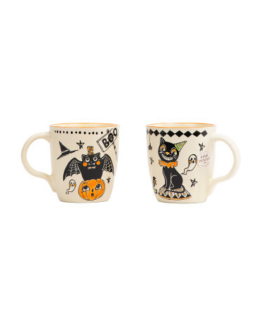 2Pk Assorted Creep Show Mugs | TJ Maxx