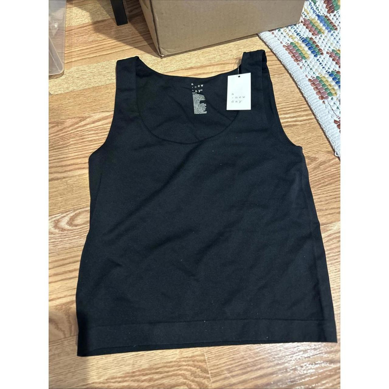 A New Day Women's Top - Black - L | Depop US