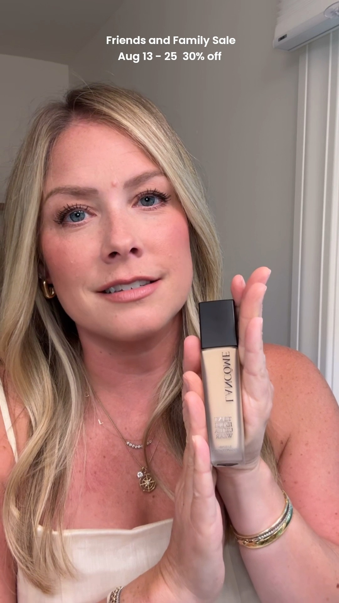 @lancomeofficial is having its annual Friends & Family sale from August 13–25, during which you can save 30% — YEP, 30% off sitewide. So stock up on one of my favorites, Lancôme’s Teint Idole foundation, and so much else I love is on sale starting today. #LancomePartner #LancomeMakeup