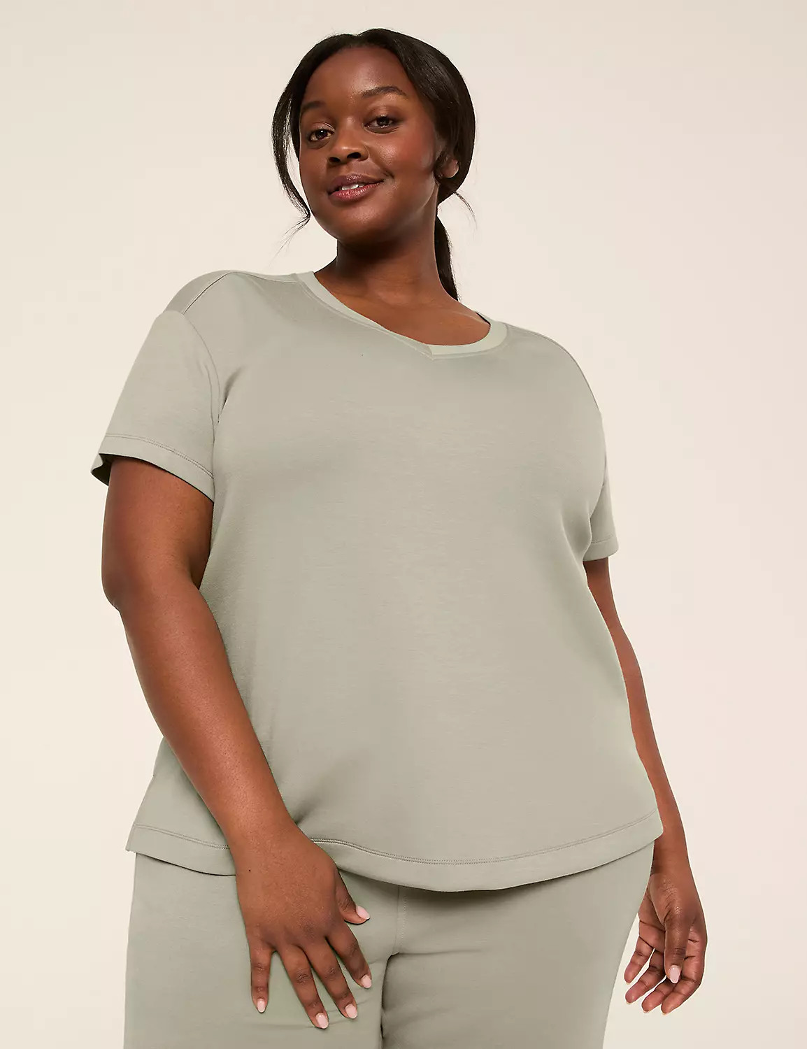 LIVI Journey V-Neck Top | Lane Bryant (US)