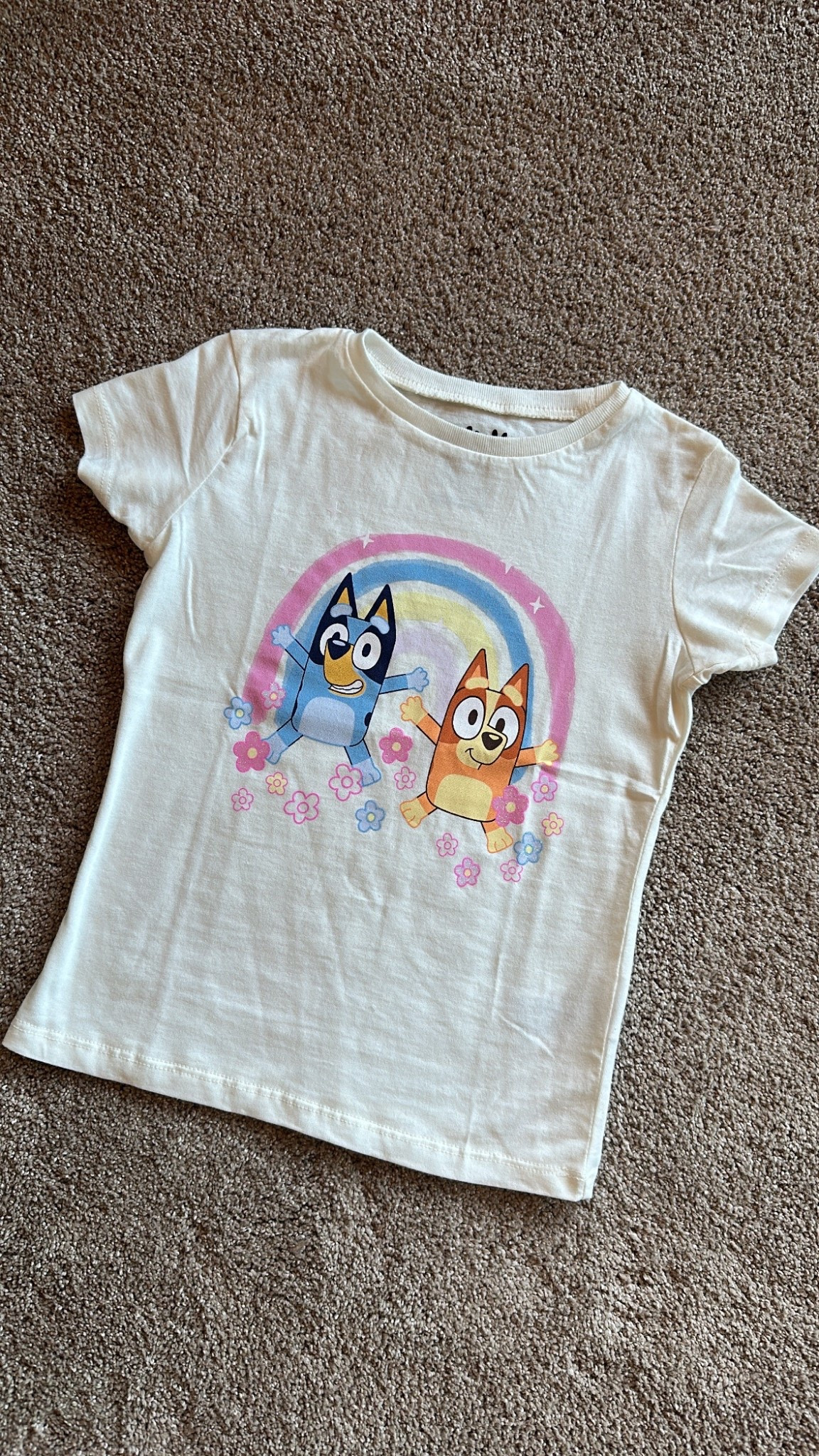 Bluey!!! 🩵 We found the cutest little Bluey shirt for my daughter! Part of her birthday outfit! 😆💖
#bluey #kids #tshirt #kidsclothes #kidsfashion #birthdayshirt #carters #like #comment #save #share #follow 

#LTKFindsUnder50 #LTKFindsUnder100 #LTKKids