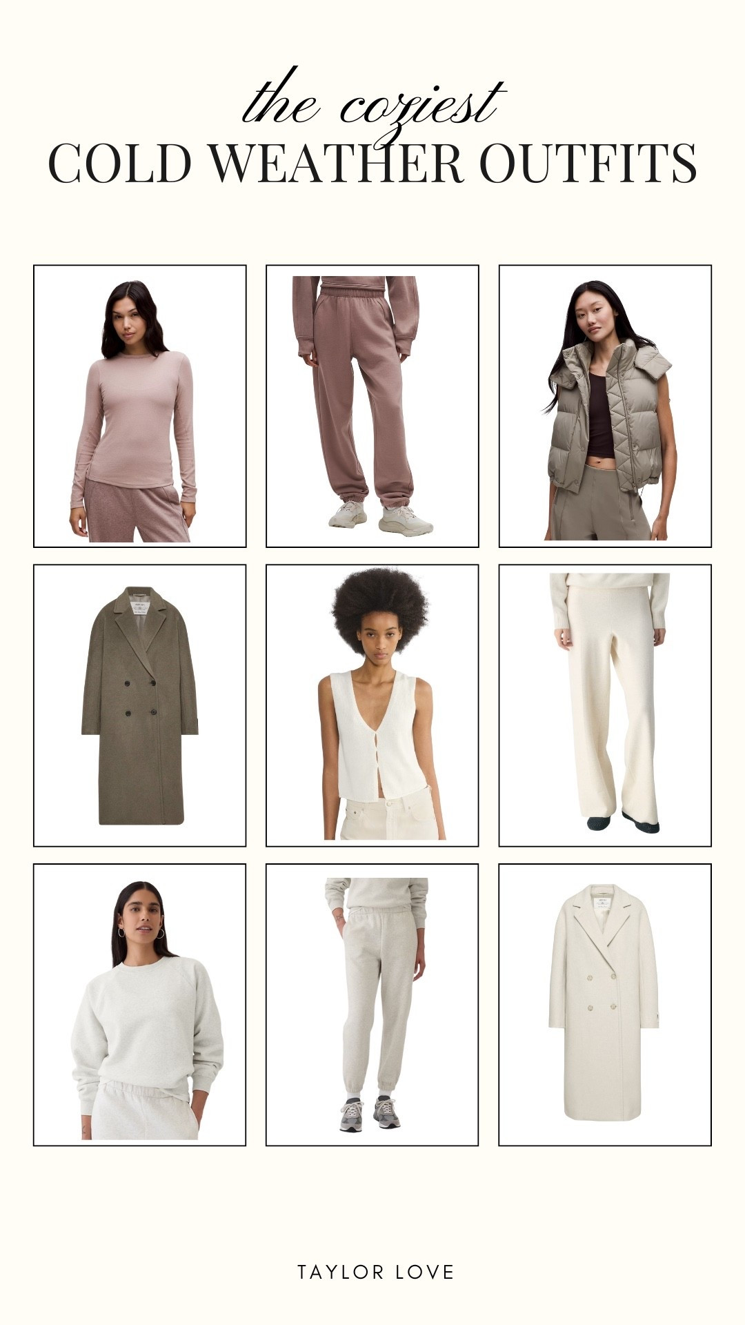 The coziest cold weather pieces to wear this winter 💫 I’ve been wearing this Lululemon set constantly since I got it! And the slouch coat is a winter wardrobe classic 🤍

#LTKSeasonal #LTKootd