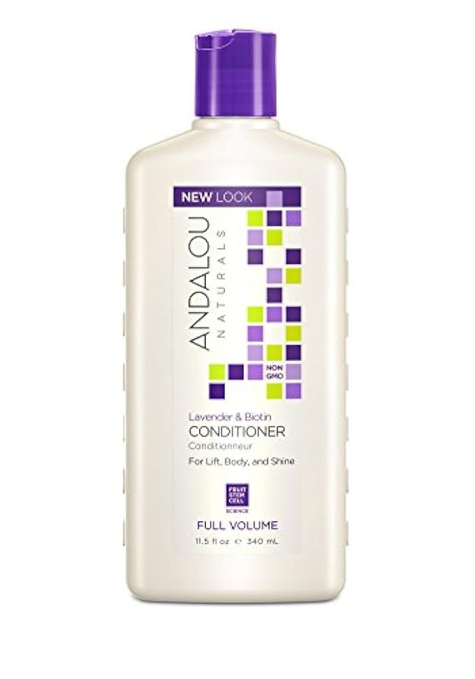 Andalou Naturals Lavender & Biotin Full Volume Conditioner, 11.5 Ounce, Helps Smooth & Strengthen fo | Amazon (US)